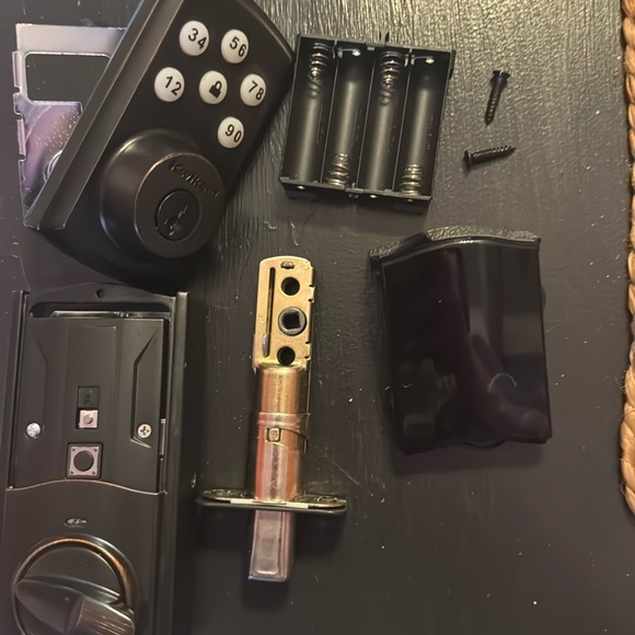 Kwikset Deadbolt Touchpad Electronic Bronze - Picture 1 of 4